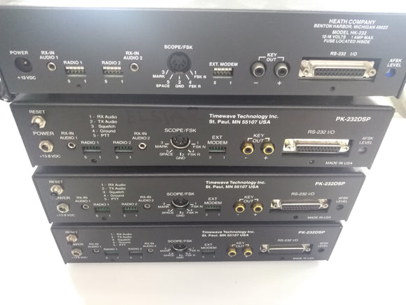 PK-232 PSK / DSP Packet Radio Modems