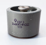 Capacitors, Russian Military High Voltage Ceramic , Various Models KVI-3