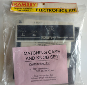 Case set for QRP transmitters