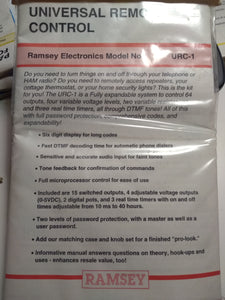 Ramsey Remote Control Kit URC-1