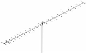 M2 Antenna Systems 440-21ATV Yagi Antenna